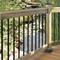 Nuvo Iron 36 in LONG x 3/4 in WIDE BLACK SQUARE TUBING GALVANIZED STEEL BALUSTERS, 10PK SQPS36 - alternate 4